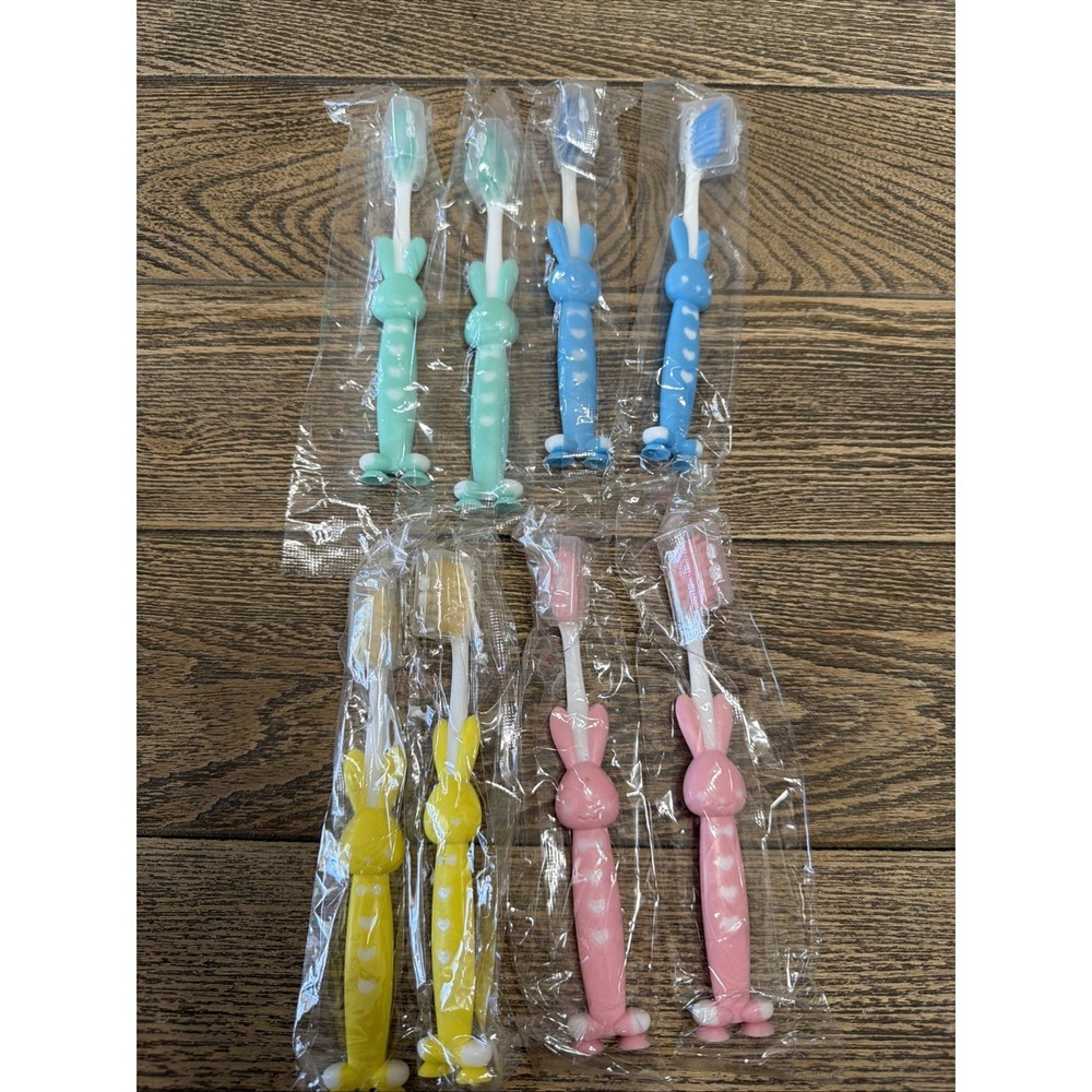 Kids Toothbrush Set 8 Pack | Soft Bristles Children's Toothbrushes for Gentle...